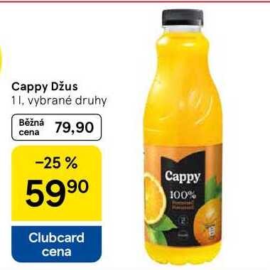 Cappy Džus, 1 l