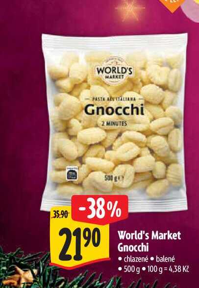 World's Market Gnocchi 500 g