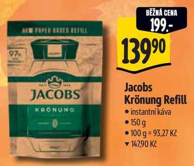 Jacobs Krönung Refill, 150 g