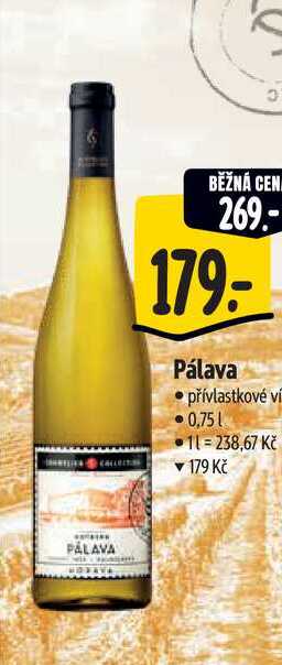 Pálava 0,75 l