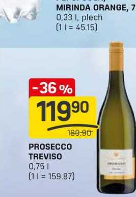 PROSECCO TREVISO 0,75l