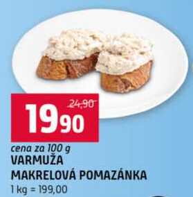 VARMUŽA MAKRELOVÁ POMAZÁNKA 100 g