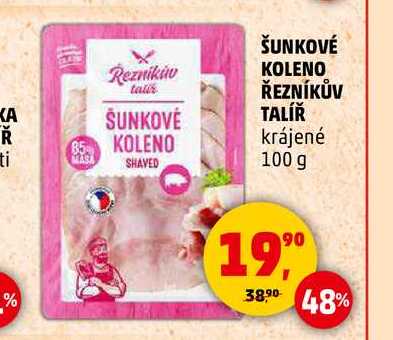 ŠUNKOVÉ KOLENO ŘEZNÍKŮV TALÍŘ, 100 g