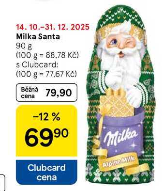 Milka Santa, 90 g