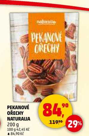 PEKANOVÉ OŘECHY NATURALIA, 200 g