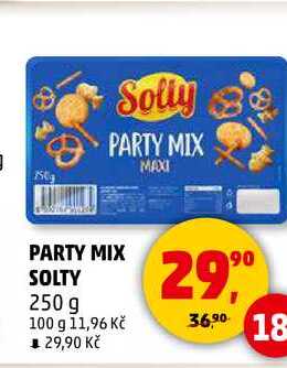 PARTY MIX SOLTY, 250 g