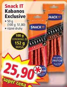 Snack IT Kabanos Exclusive, 50 g