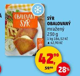 SÝR OBALOVANÝ, 230 g
