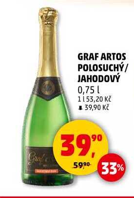 GRAF ARTOS POLOSUCHÝ/JAHODOVÝ, 0,75 l