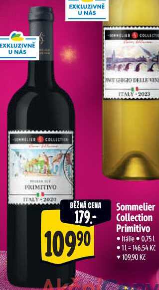 Sommelier Collection Primitivo, 0,75 l