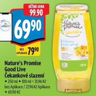 Nature's Promise Good Live Čekankové slazení, 250 ml