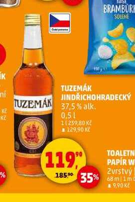 TUZEMÁK JINDŘICHOHRADECKÝ, 0,5 l