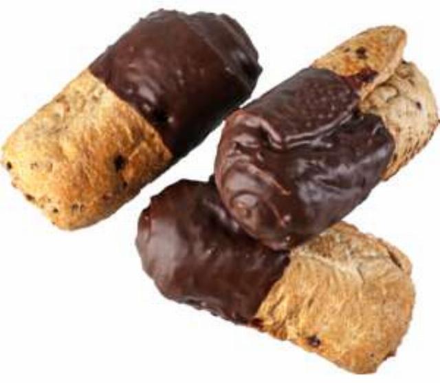 Cereální závitek s náplní a polevou