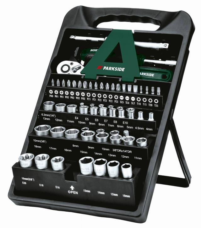 PARKSIDE Gola sada PSSS 61 D4 61dílná