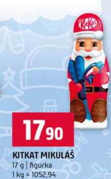 KitKat Mikuláš 17 g