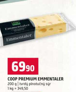 COOP PREMIUM EMMENTALER 200 g