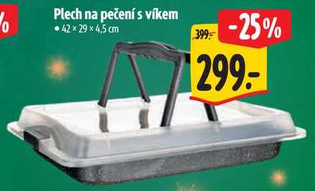 Plech na pečení s víkem