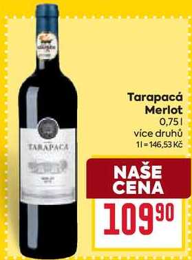 Tarapacá Merlot 0,75l