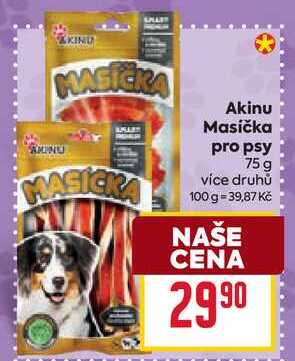 Akinu Masička pro psy 75 g