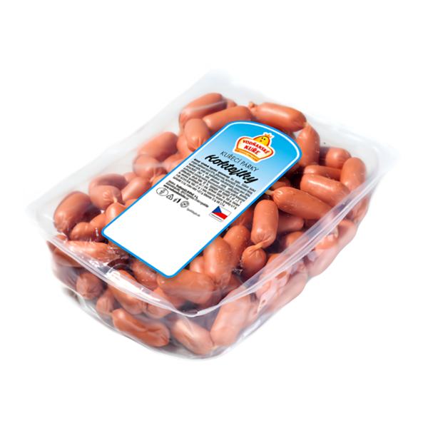 Vodňanská drůbež Kuřecí párky koktejlky
