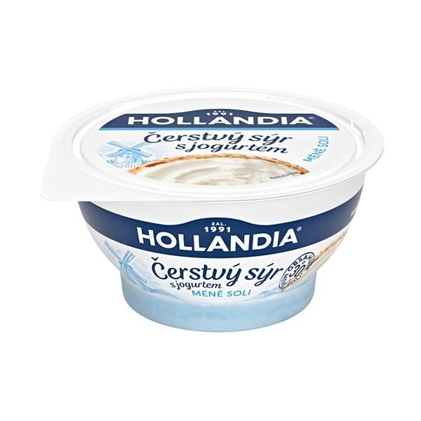 Hollandia Čerstvý sýr s jogurtem méně soli