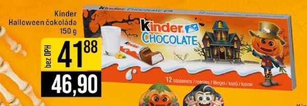Kinder Halloween čokoláda 150 g