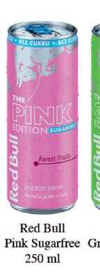 Red Bull Pink Sugarfree 250 ml