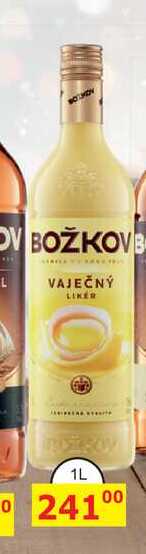 Božkov Vaječný likér 1l