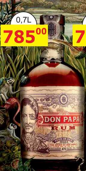 Don Papa 7y 0,7l 40%