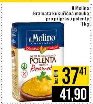 Il Molino Bramata kukuřičná mouka pro přípravu polenty 1kg