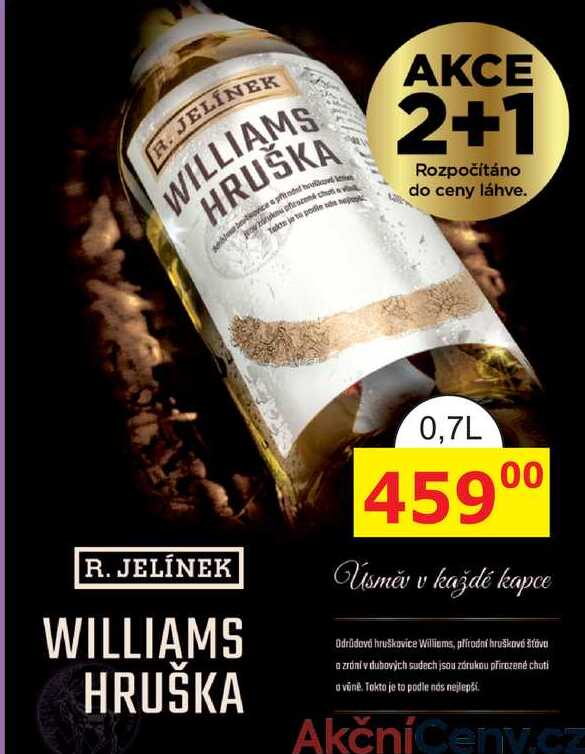R. JELÍNEK WILLIAMS HRUŠKA 0,7L 