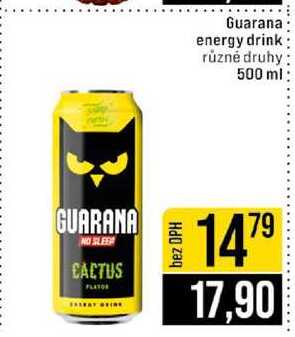Guarana energy drink 500 ml