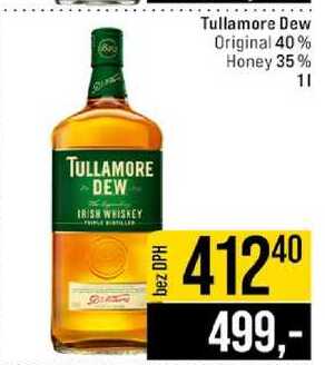 Tullamore Dew Original 40% / Honey 35% 1 l