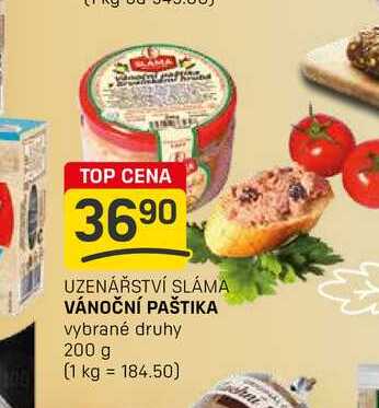VÁNOČNÍ PAŠTIKA vybrané druhy 200 g