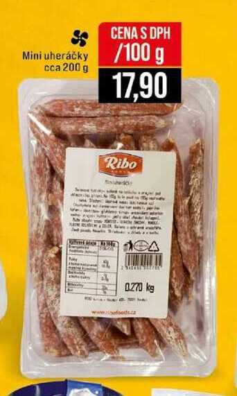 Ribo Mini uheráčky 100 g 