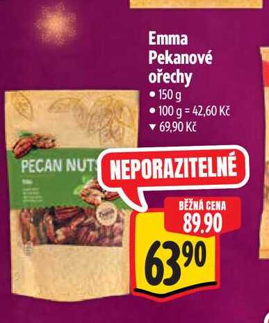 Emma Pekanové ořechy  150 g  