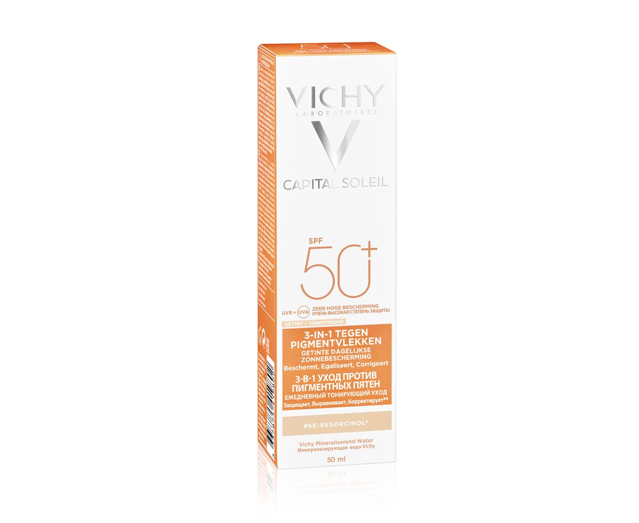 Vichy Idéal Soleil Krém proti skvrnám SPF 50+ 50ml
