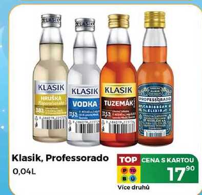 Klasik, Professorado 0,04L