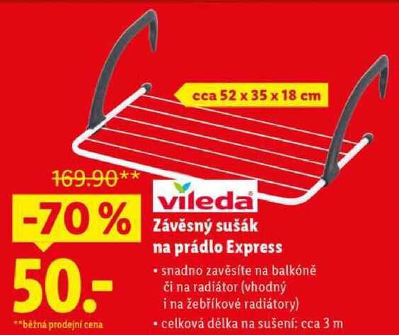 Závěsný sušák na prádlo Express