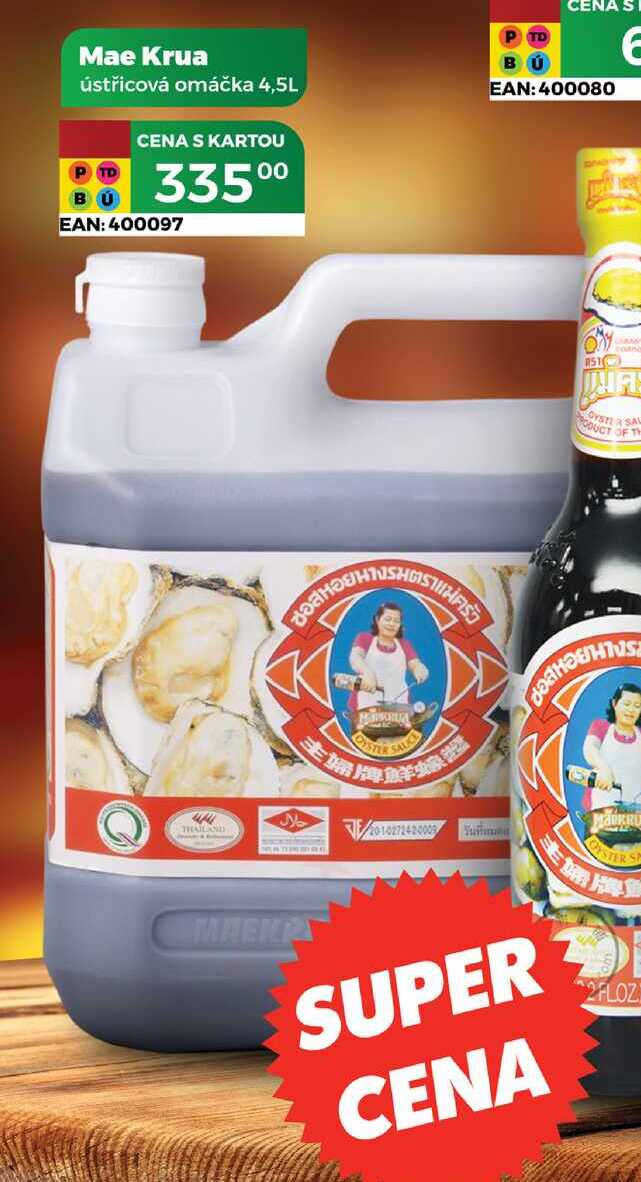 Mae Krua ústřicová omáčka 4,5L