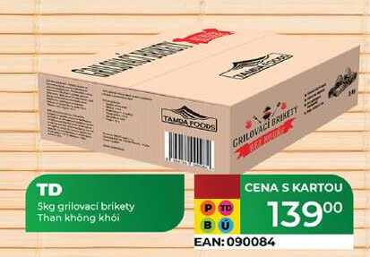 TD 5kg grilovaci brikety Than không khỏi