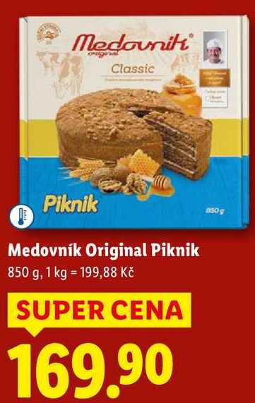 Medovník Original Piknik, 850 g