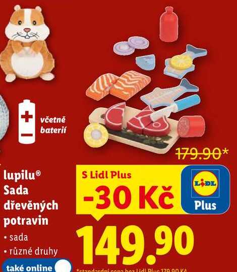 lupilu Sada dřevěných potravin