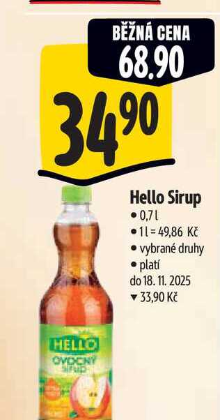   Hello Sirup 0,71  
