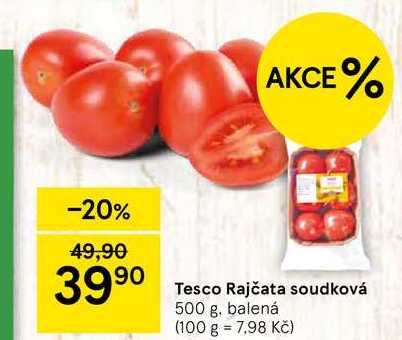 Tesco Rajčata soudková, 500 g, balená