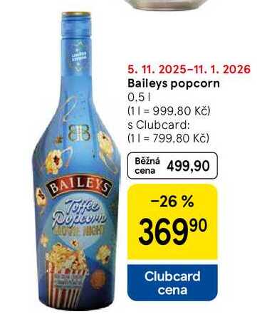 Baileys popcorn, 0.5 l