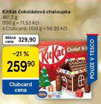 KitKat čokoládová chaloupka, 461,2 g