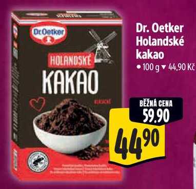 Dr. Oetker Holandské kakao, 100 g
