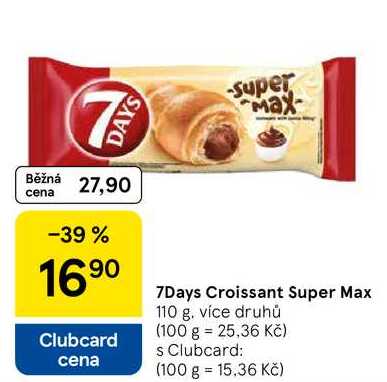 7Days Croissant Super Max, 110 g