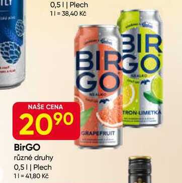 BIRGO 0,5l plech